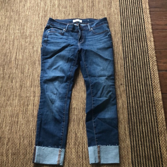 LOFT Denim - Ann Taylor Loft Modern Straight cropped Jean